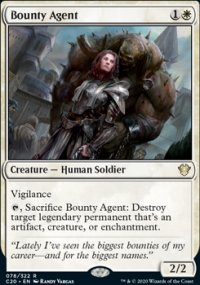 Bounty Agent - Commander 2020