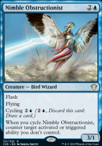 Nimble Obstructionist - Commander 2020