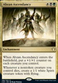 Abzan Ascendancy - Commander 2020