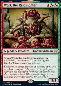 Wort, the Raidmother - Commander 2020