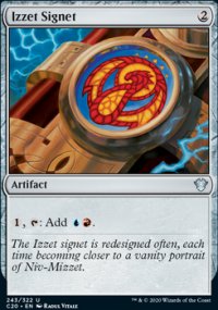 Izzet Signet - Commander 2020