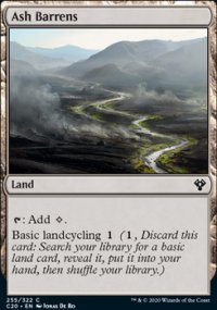 Ash Barrens - Commander 2020