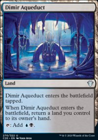 Dimir Aqueduct - Commander 2020