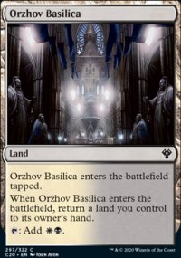 Orzhov Basilica - Commander 2020