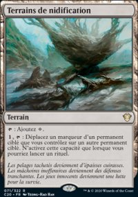 Terrains de nidification - 