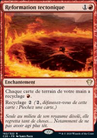 Reformation tectonique - 