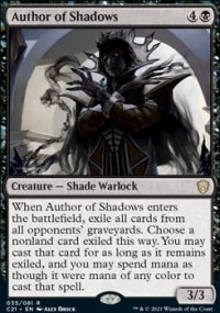 Author of Shadows 1 - Commander 2021