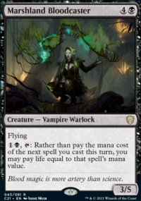 Marshland Bloodcaster 1 - Commander 2021