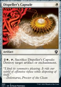 Dispeller's Capsule - Commander 2021