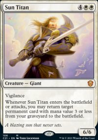 Sun Titan - Commander 2021