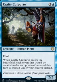 Crafty Cutpurse - Commander 2021