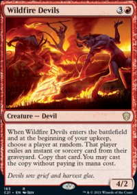 Wildfire Devils - Commander 2021