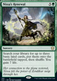 Nissa's Renewal - Commander 2021