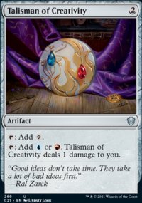 Talisman of Creativity - Commander 2021