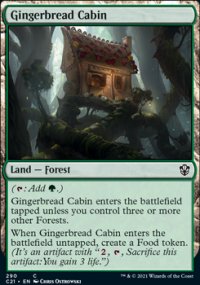 Gingerbread Cabin - Commander 2021