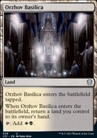 Orzhov Basilica - Commander 2021