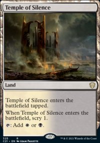 Temple of Silence - Commander 2021