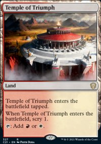 Temple of Triumph - Commander 2021