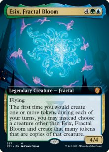 Esix, Fractal Bloom 2 - Commander 2021