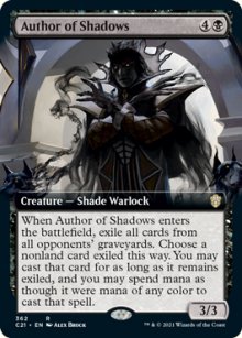 Author of Shadows 2 - Commander 2021