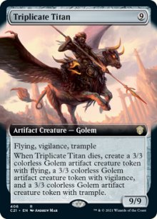 Triplicate Titan 2 - Commander 2021