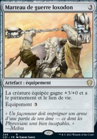 Marteau de guerre loxodon - 