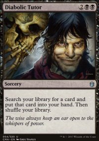 Diabolic Tutor - Commander Anthology