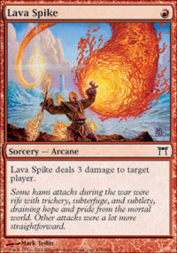 Lava Spike - Champions of Kamigawa