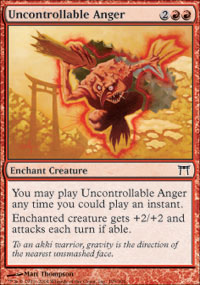 Uncontrollable Anger - Champions of Kamigawa