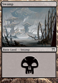 Swamp 1 - Champions of Kamigawa