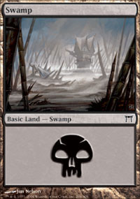 Swamp 4 - Champions of Kamigawa