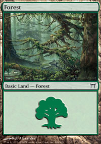 Forest 4 - Champions of Kamigawa