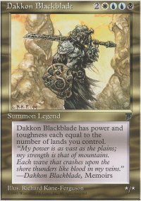 Dakkon Blackblade - 