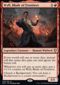 Wyll, Blade of Frontiers 1 - Commander Legends: Battle for Baldur's Gate