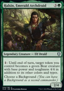 Halsin, Emerald Archdruid 1 - Commander Legends: Battle for Baldur's Gate