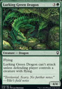 Lurking Green Dragon - 