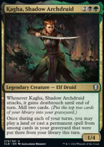 Kagha, Shadow Archdruid 1 - Commander Legends: Battle for Baldur's Gate