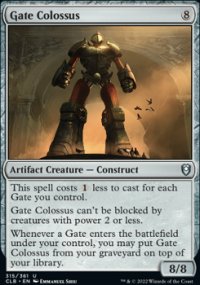 Gate Colossus - Commander Legends: Battle for Baldur's Gate