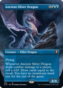 Ancient Silver Dragon 2 - Commander Legends: Battle for Baldur's Gate