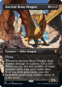 Ancient Brass Dragon - 