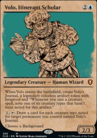 Volo, Itinerant Scholar 2 - Commander Legends: Battle for Baldur's Gate