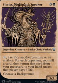 Sivriss, Nightmare Speaker 2 - Commander Legends: Battle for Baldur's Gate