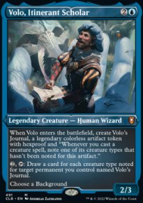 Volo, Itinerant Scholar 3 - Commander Legends: Battle for Baldur's Gate