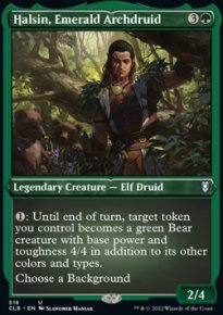 Halsin, Emerald Archdruid 3 - Commander Legends: Battle for Baldur's Gate