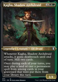 Kagha, Shadow Archdruid 3 - Commander Legends: Battle for Baldur's Gate