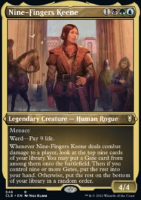 Nine-Fingers Keene 3 - Commander Legends: Battle for Baldur's Gate