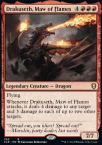 Drakuseth, Maw of Flames - Commander Legends: Battle for Baldur's Gate