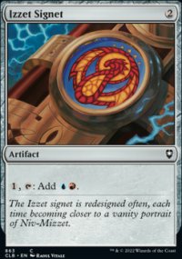 Izzet Signet - Commander Legends: Battle for Baldur's Gate