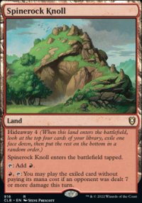 Spinerock Knoll - Commander Legends: Battle for Baldur's Gate