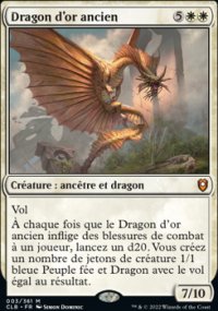 Dragon d'or ancien - 